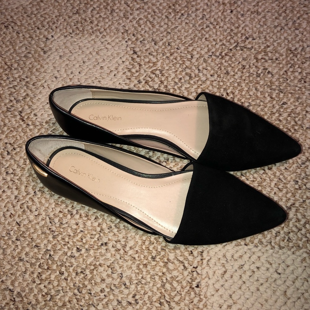 Calvin Klein flats